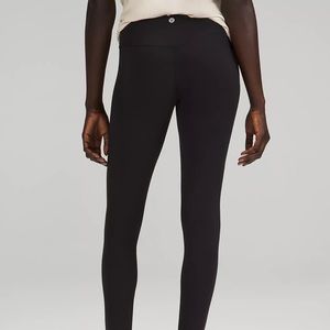 Black Lululemon align leggings 28” inseam